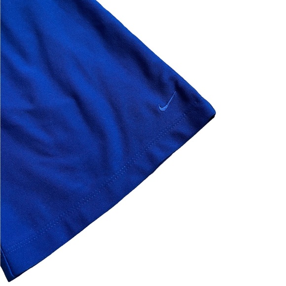 Nike Dri Fit Blue Workout Crop Pants | Women's M - Picture 3 of 5